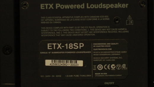 Electro-Voice - ETX-18SP-US 3